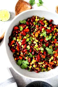1/2 Cup Spicy Mexican Bean Salad