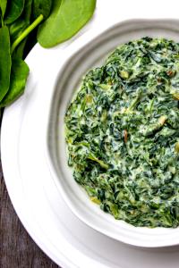 1/2 Cup Spinach, Creamed