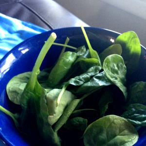 1/2 Cup Spinach, Whole Leaf