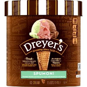 1/2 Cup Spumoni Ice Cream