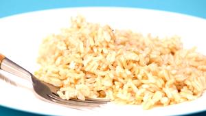 1/2 cup Steamed Brown Rice