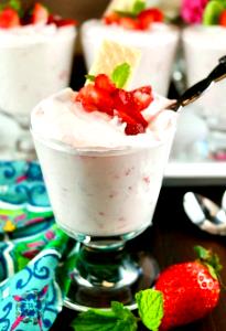 1/2 cup Sugar-Free Strawberry Mousse