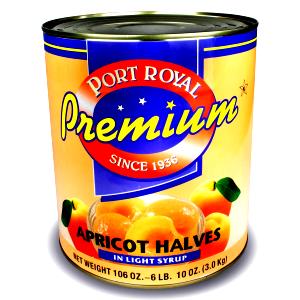 1/2 Cup Sun Apricots, Canned In Light Syrup