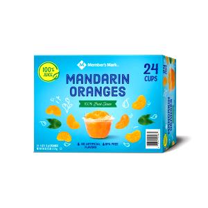 1/2 Cup Sunkist Mandarin Oranges, 24 Oz