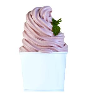 1/2 Cup Taro Frozen Yogurt