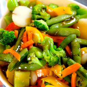 1/2 Cup Teriyaki Vegetables