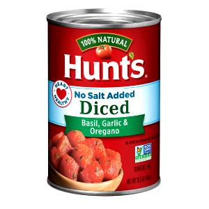 1/2 Cup Tomato, Diced W/Basil, Garlic & Oregano