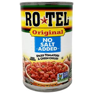 1/2 Cup Tomato, Diced W/Green Chilie, No Added Salt