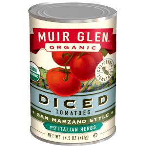 1/2 Cup Tomato, Diced W/İtalian Herbs