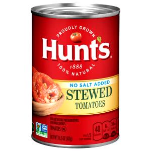 1/2 Cup Tomato, Stewed, No Added Salt