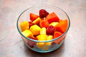 1/2 Cup Tropical Mixed Fruits