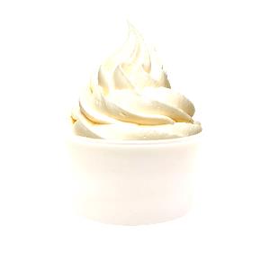 1/2 Cup Vanilla Frozen Yogurts (Soft Serve)