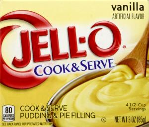 1/2 cup Vanilla Pudding