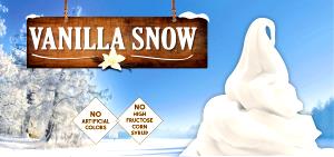 1/2 cup Vanilla Snow Frozen Yogurt