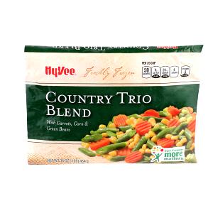 1/2 Cup Vegetable Blend, Country Trio, Frozen