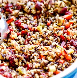 1/2 Cup Wild Rice & Mushroom Stuffing, Vegan