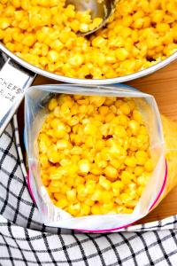1/2 Cup Yellow Sweet Corn (Kernels Cut Off Cob, Frozen)