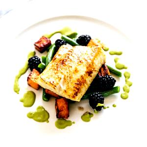 1/2 Fillet Sablefish, Cooked