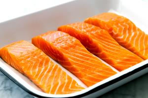 1/2 Fillet Salmon, Pink, Raw