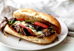 1/2 hoagie Steak & Cheese Hoagie