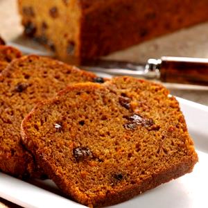 1/2 İnch Slice Pumpkin Raisin Bread