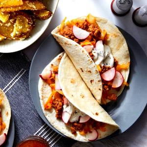 1/2 meal kit (705 g) Pork Chorizo Tacos