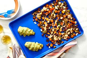 1/2 meal kit Sheet Pan Cilantro Chicken