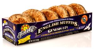1/2 muffin (38 g) Genesis English Muffin