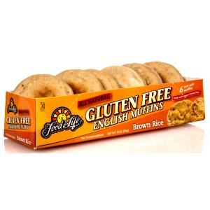 1/2 muffin (43 g) Gluten Free English Muffin