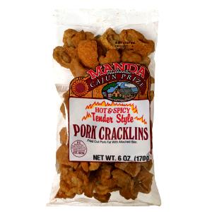 1/2 oz (14 g) Hot Flavored Pork Cracklins