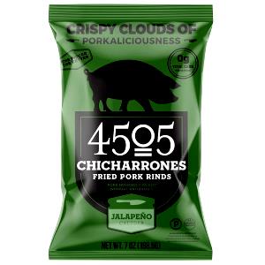 1/2 oz (14 g) Jalapeno Cheddar Fried Pork Skins