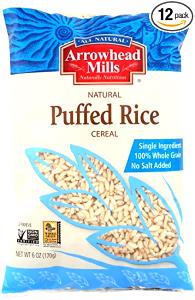 1/2 Oz Puffed Rice Cereal (Fortified)