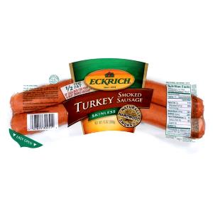 1 2 Oz Serving Smoked Turkey Italian Sausage