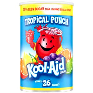 1/2 pack (1.3 g) Tropical Punch Drink Mix