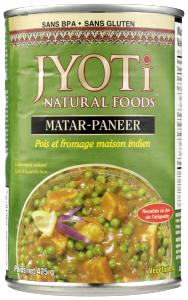 1/2 pack (140 g) Matar Paneer