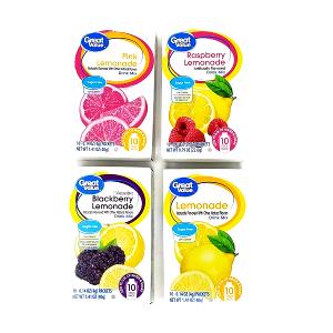 1/2 pack (2 g) Sugar Free Lemonade Drink Mix Sticks