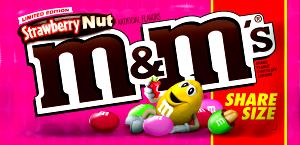 1/2 pack (46 g) Strawberry Nut M&M