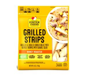 1/2 Pack Chicken Breast Strips, Honey Roasted