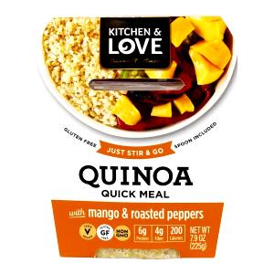 1/2 package (112 g) Ready to Eat Quinoa Meal Mango & Jalapeno
