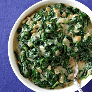 1/2 package (128 g) Simple Dishes Creamed Spinach