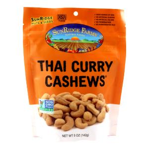 1/2 package (14 g) Curry Cashews