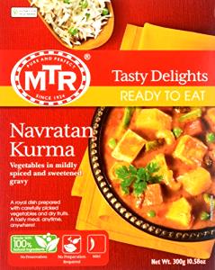 1/2 package (140 g) Navratan Korma