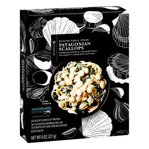 1/2 package (140 g) Patagonian Scallops in Roasted Garlic Cream Sauce