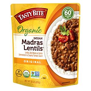 1/2 package (142.5 g) Mandras Lentils