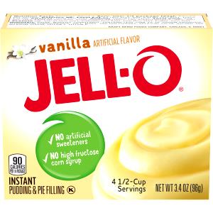 1/2 package (16 g) Vanilla Pudding