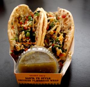 1/2 package (179 g) Santa Fe Style Chicken Flatbread Wrap