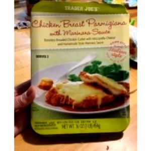 1/2 package (227 g) Chicken Breast Parmigiana