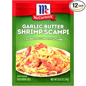 1/2 package (227 g) Shrimp Scampi & Linguine