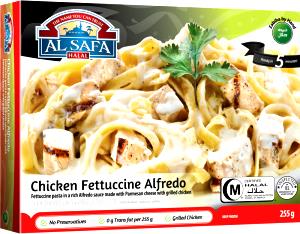 1/2 package (255 g) Fettucine Alfredo with Grilled Chicken