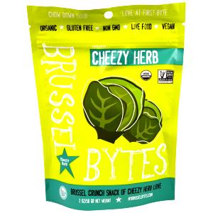 1/2 package (28 g) Cheezy Herb Brussel Bytes